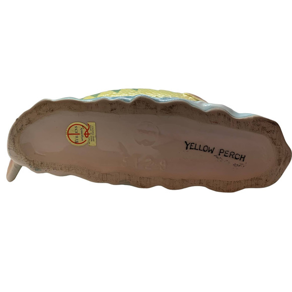 Rubens Original 5129 Yellow Perch Fish Planter Japan - Picture 6 of 6